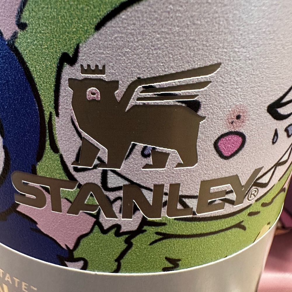 Stanley Quencher H2.0 Tumbler Labubu with Pink and Cream Design - Picture 4 of 11